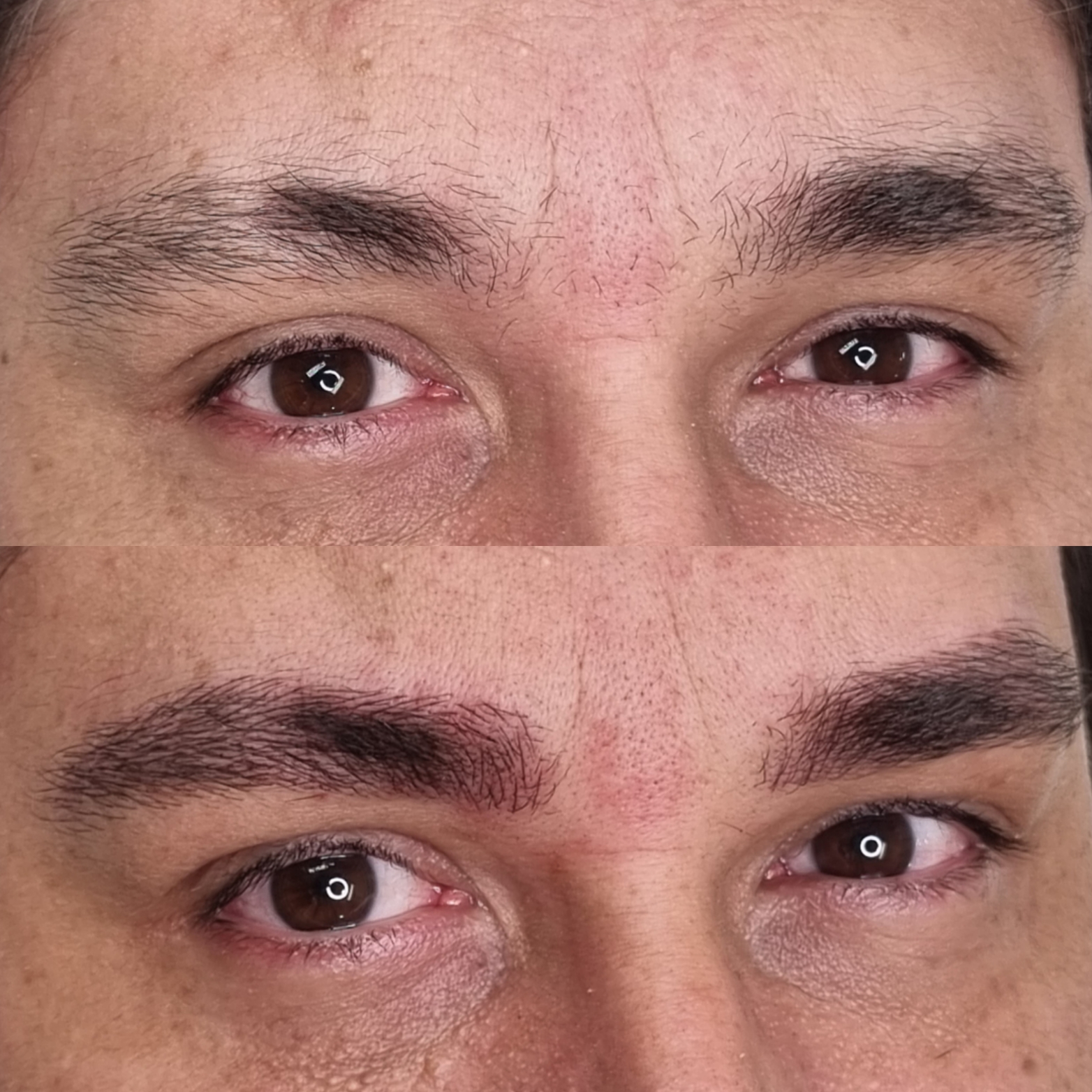Antes y después microblading - resultado 5